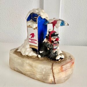 Ron Lee Signed Clown Figurine Post Mail Snowdrifters Delivery L318 799/1750 1993
